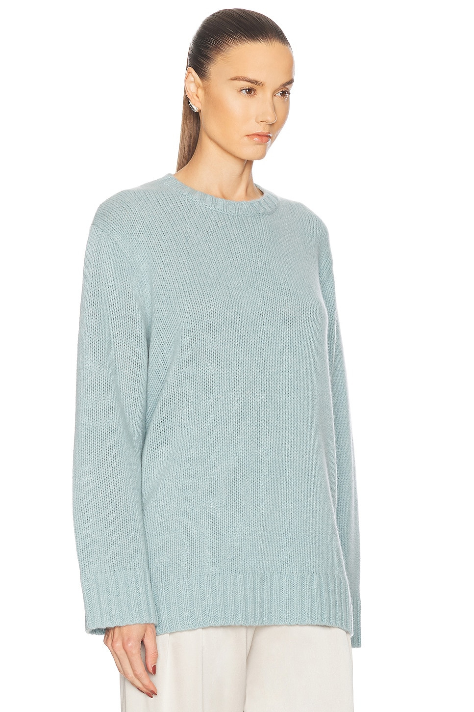 Cashmere Amelia Crewneck Sweater - 2