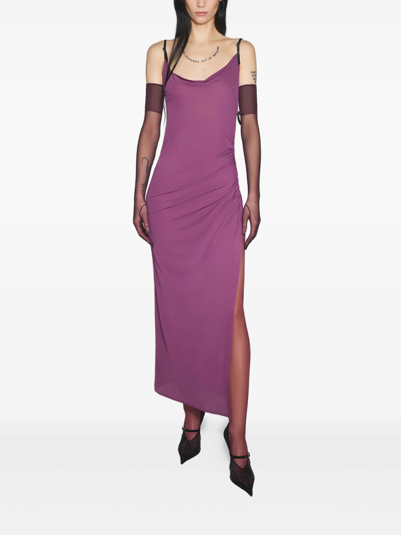 Mugler Side-split Midi Dress 1