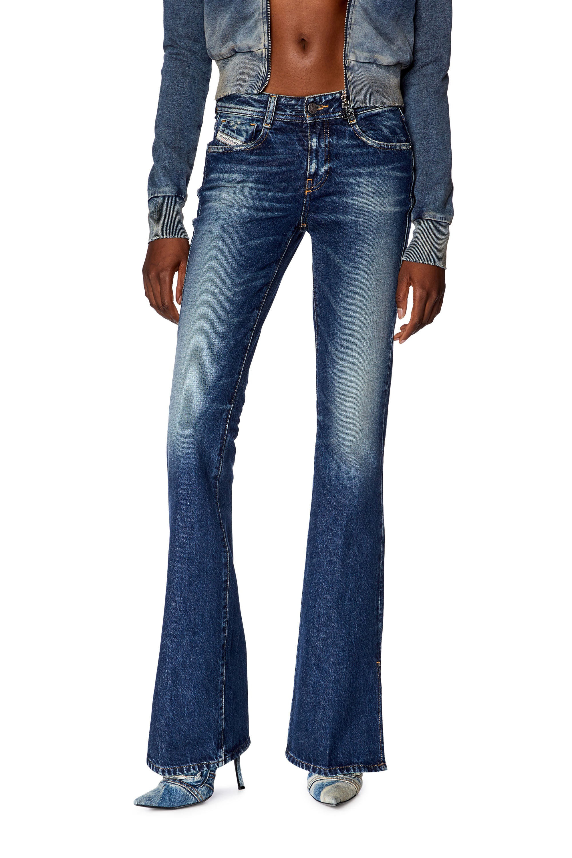 BOOTCUT AND FLARE JEANS 1969 D-EBBEY 09G92 - 3