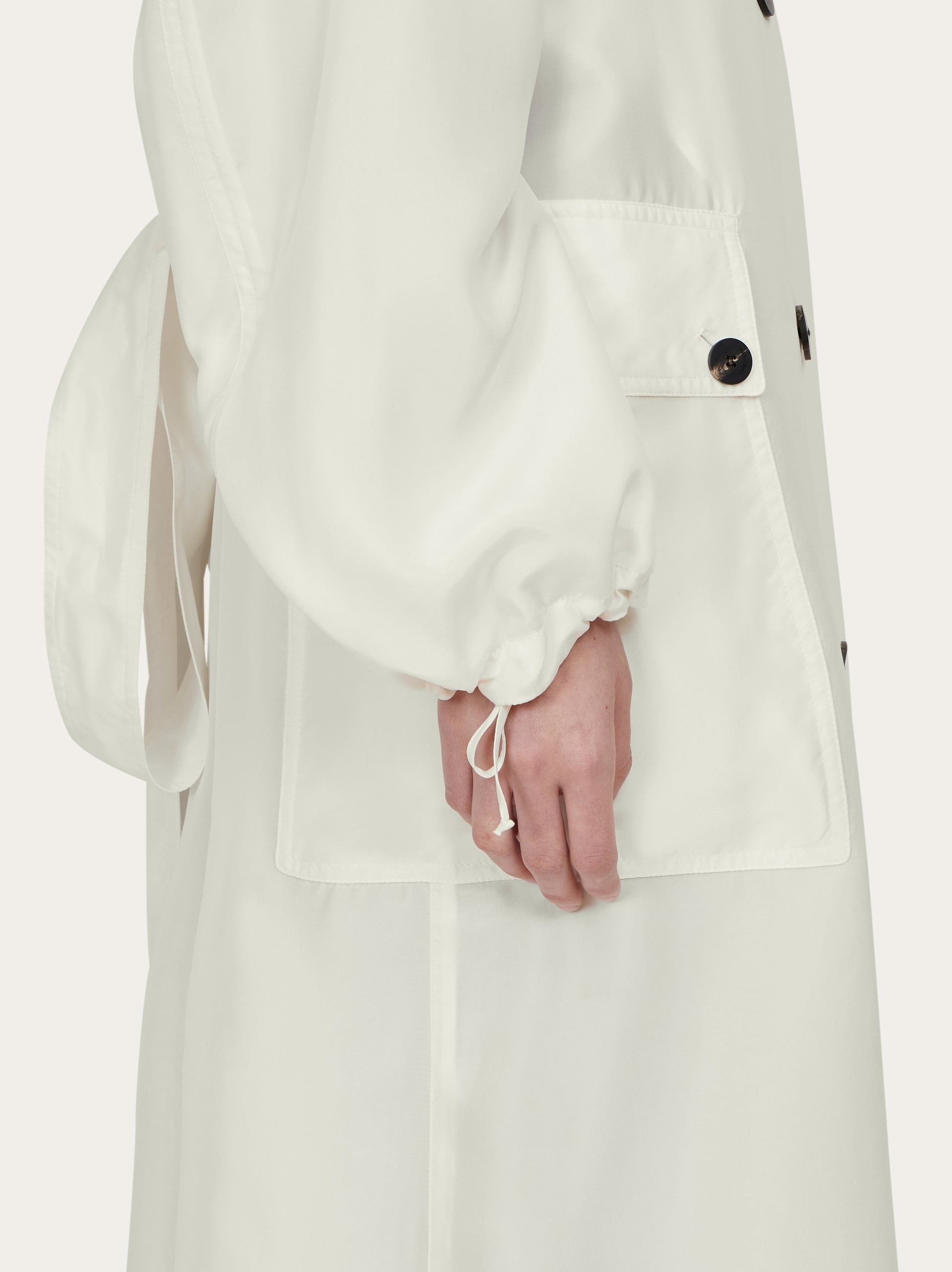 Habotai silk trench - 6