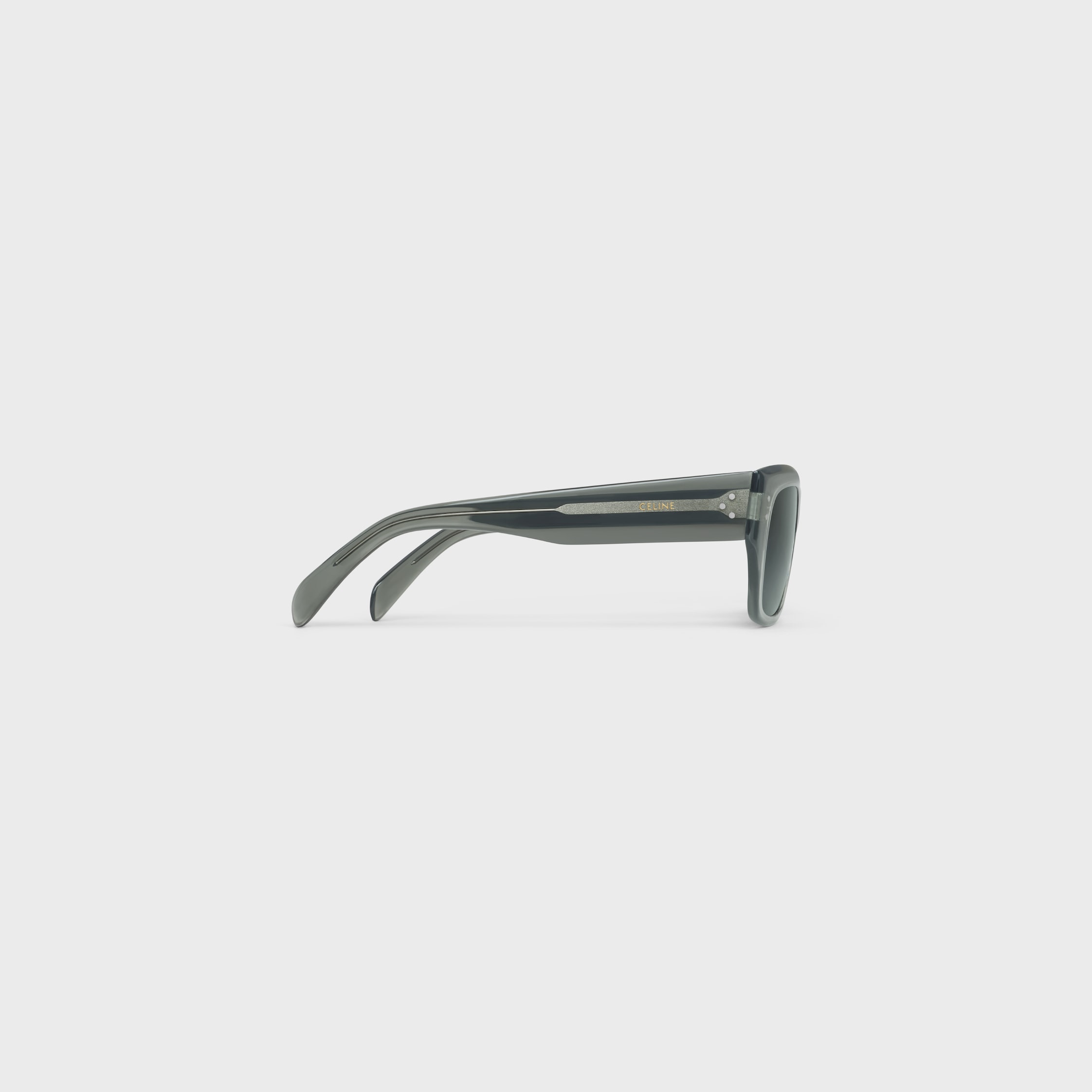 Black Frame 55 sunglasses in Acetate - 4