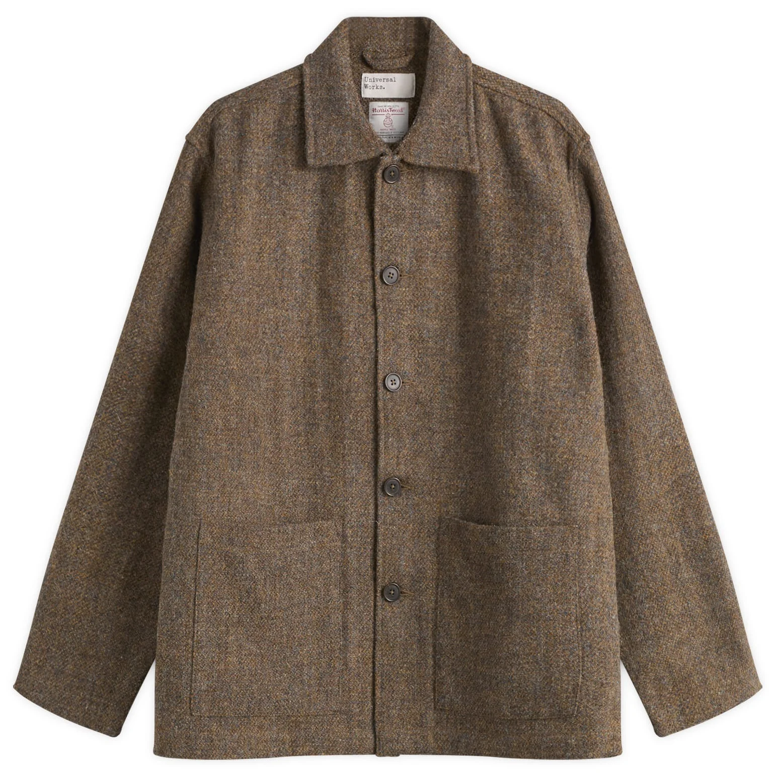 Universal Works Harris Tweed Plaid Easy Jacket - 1