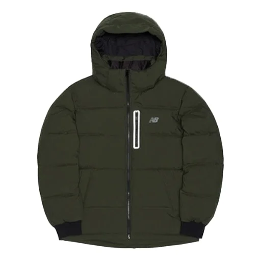 New Balance Outerwear Down Jacket 'Military Green' NPA4S031GN - 1