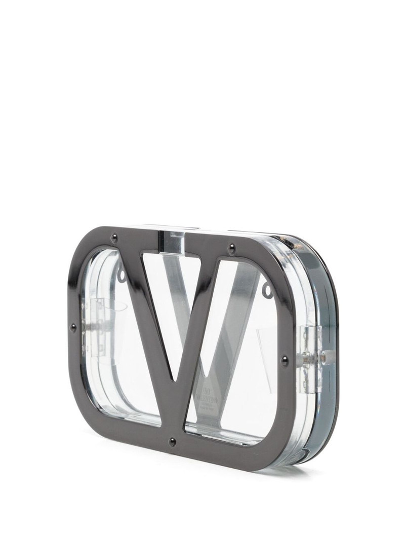 logo-plaque clear clutch 3