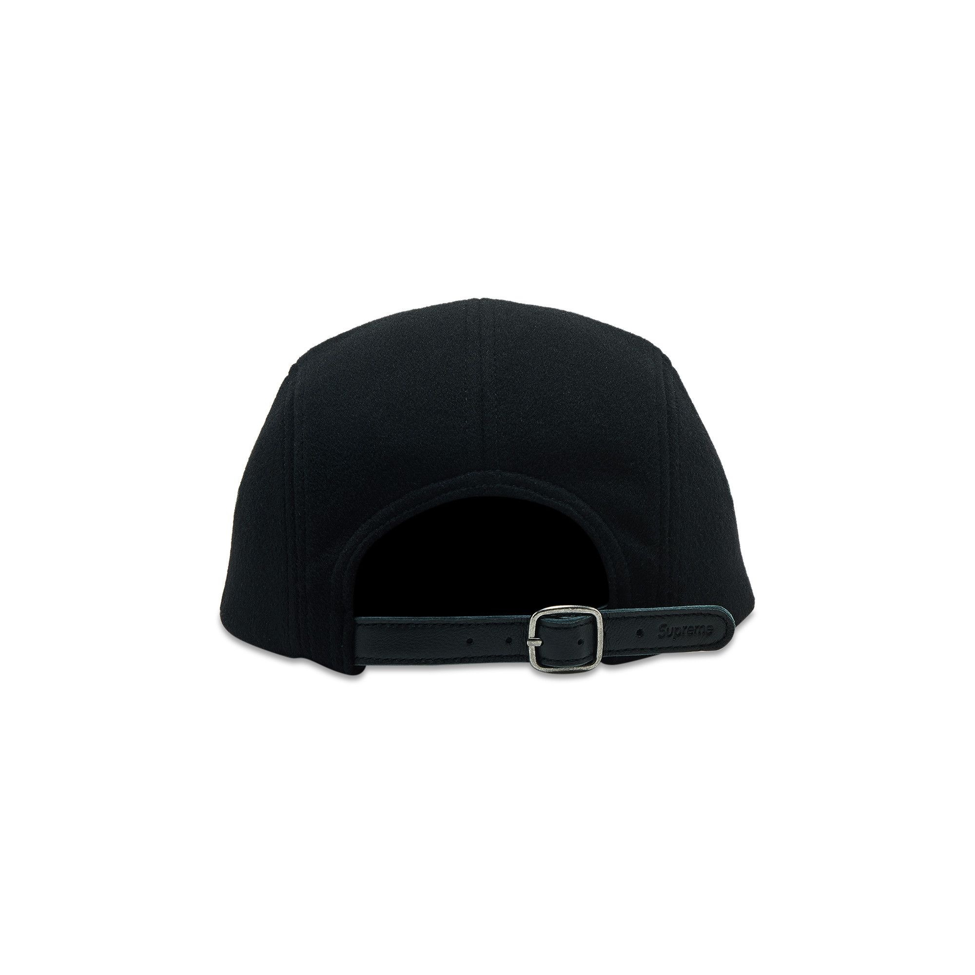 Supreme Supreme Wool Camp Cap 'Black' | REVERSIBLE