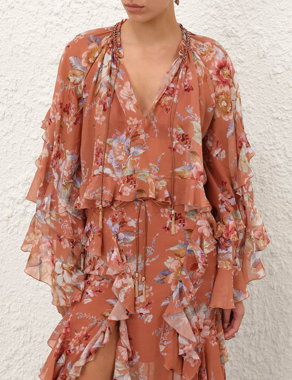 AWAKEN RUFFLE BLOUSE - 2