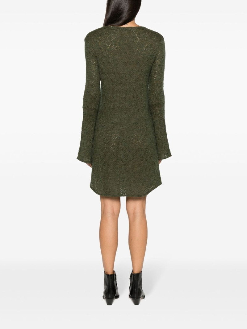 Two Face crochet-knit minidress 4