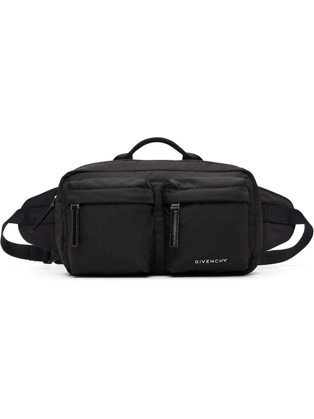 Black Essential U Nylon Belt Bag - 1