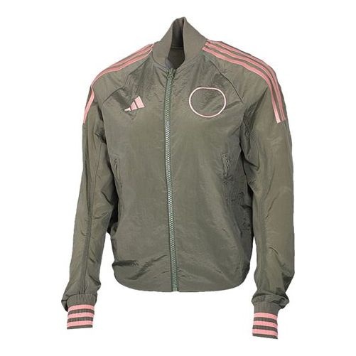 (WMNS) adidas Vrct Jk Woven Jacket FI6720 - 1