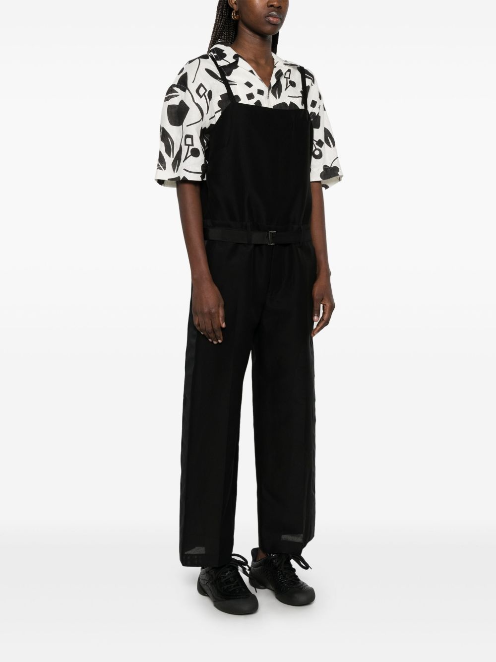 belted jumpsuit - 3