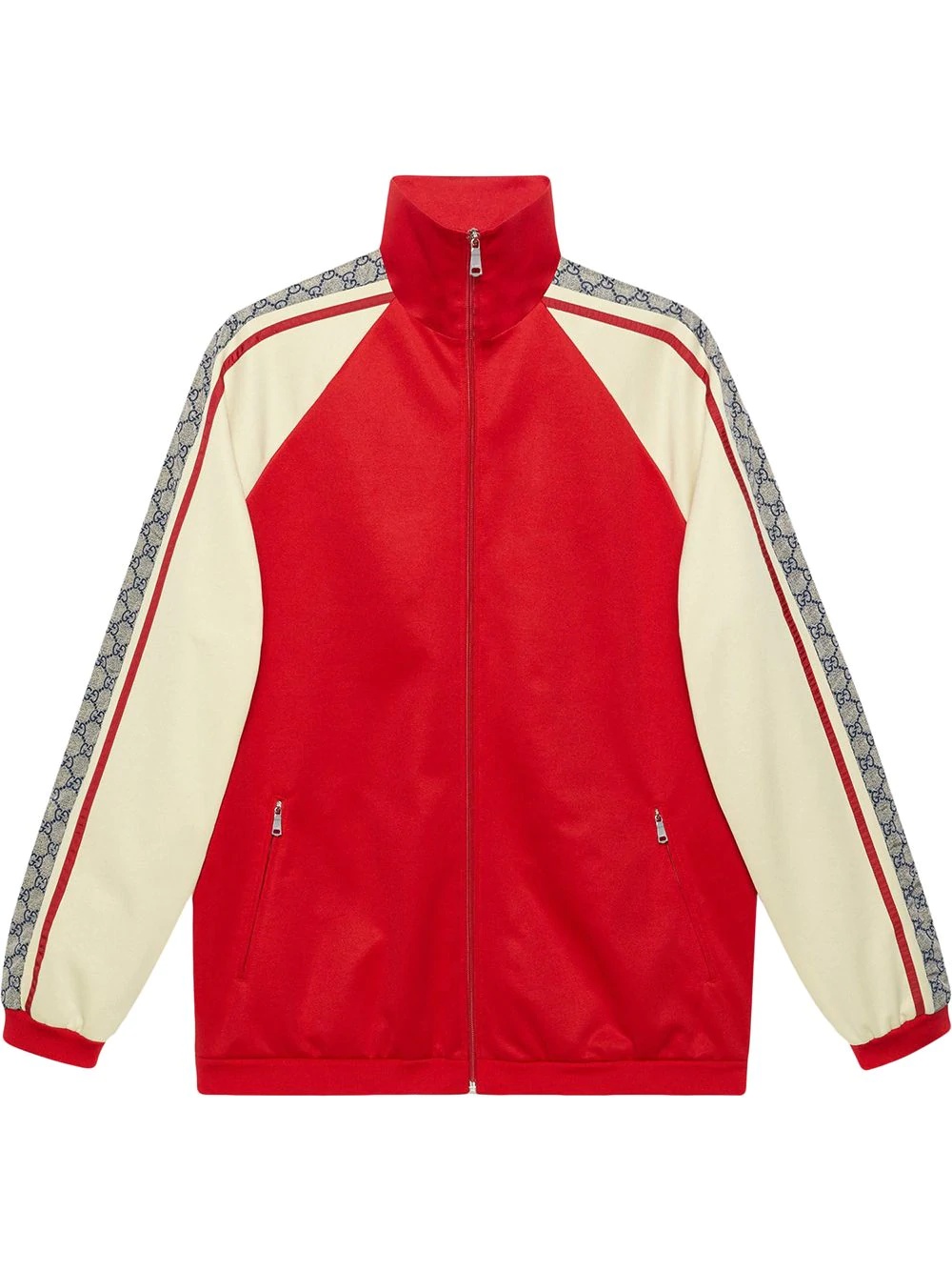 Oversize technical jersey jacket - 1