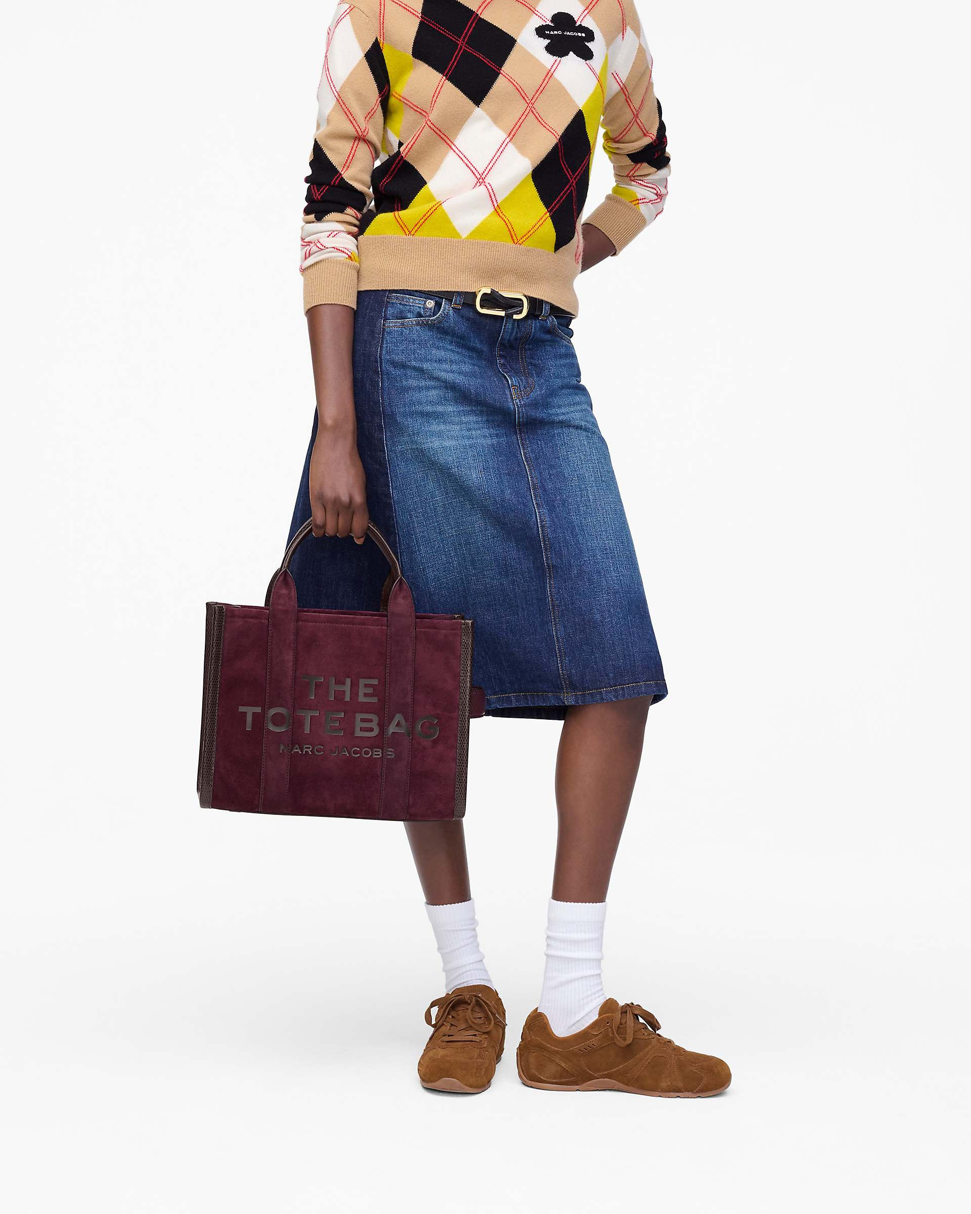 THE SUEDE MEDIUM TOTE BAG - 9