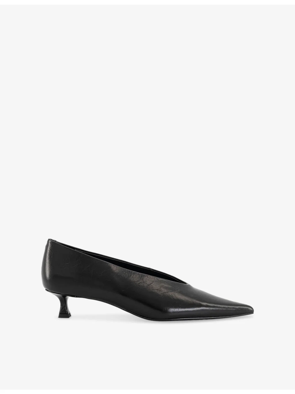Cherry Patent-Leather Pumps - 1