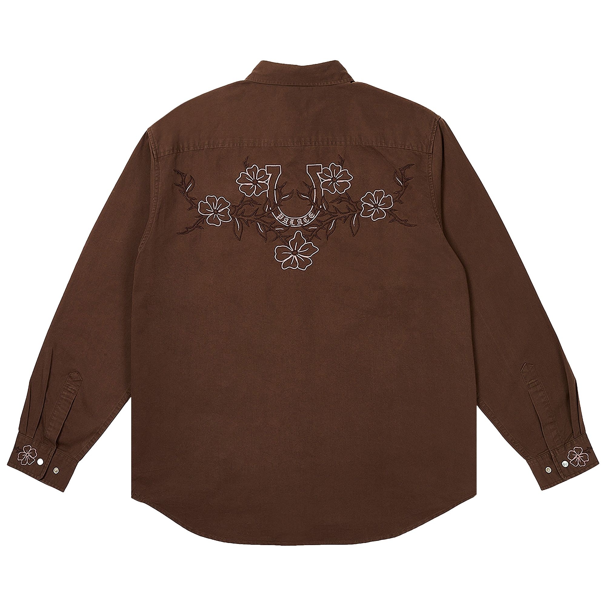 Palace Flexus Shirt 'Nice Brown' - 2