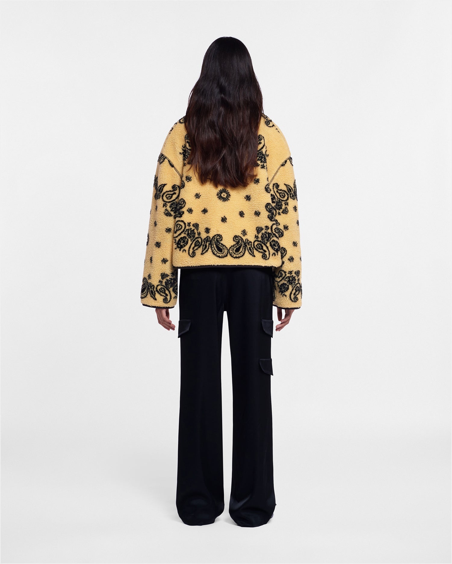 Fleece-Jacquard Sweater - 3