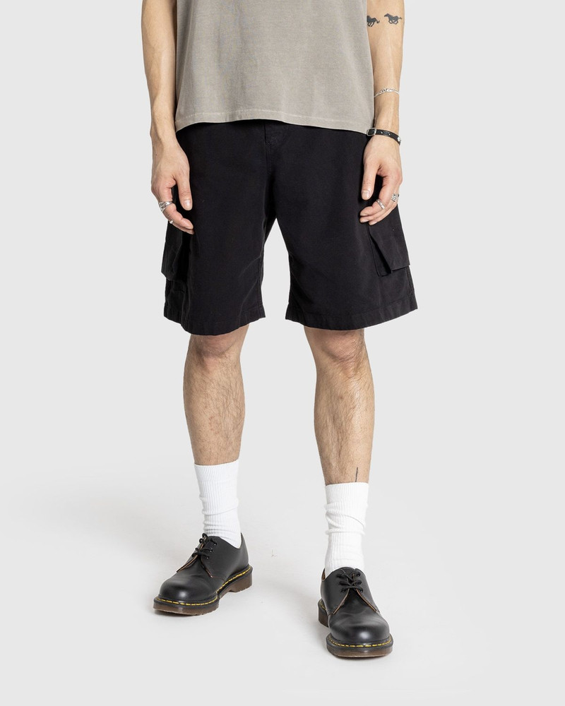 Our Legacy Our Legacy – Mount Shorts Black Canvas outlook