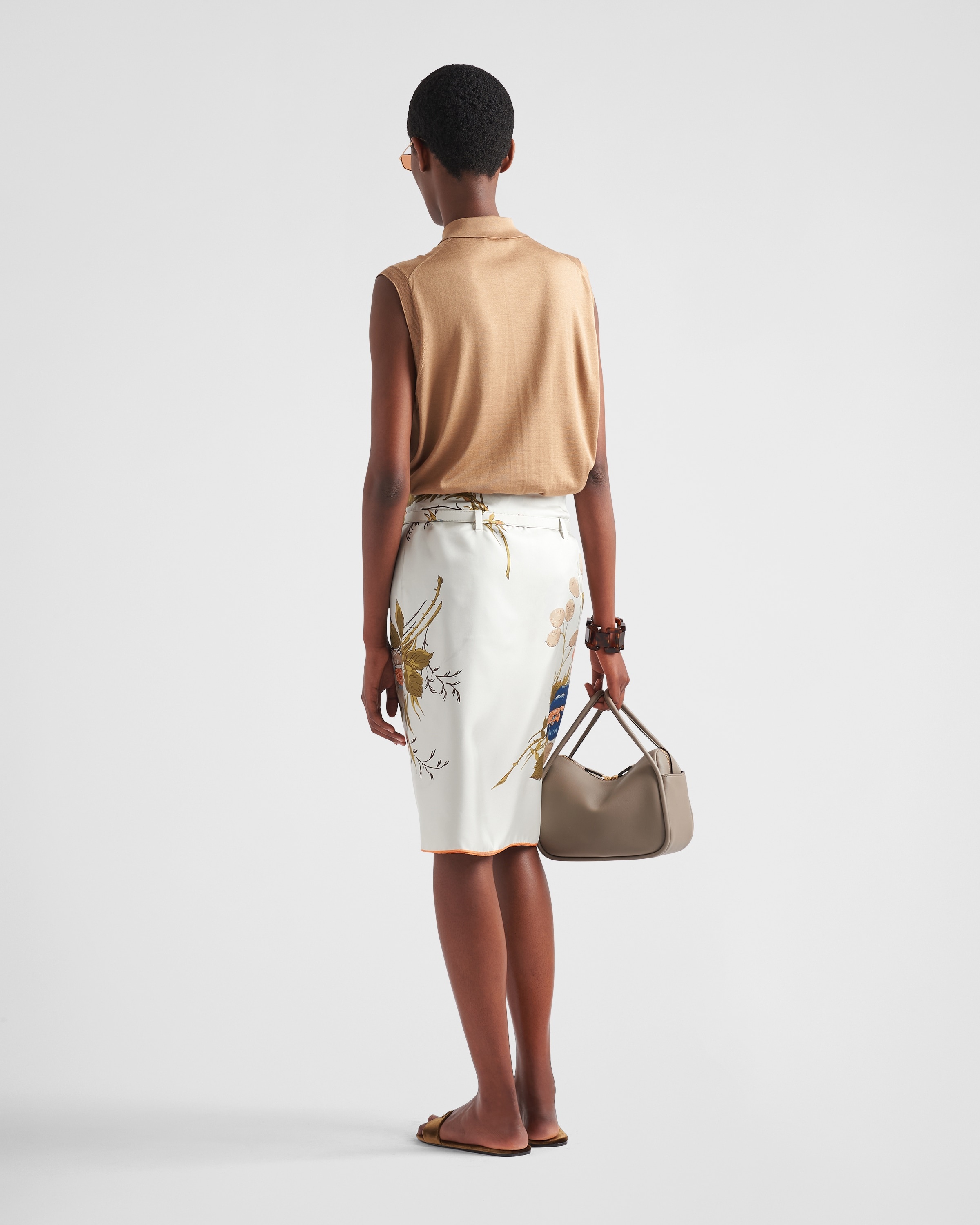Silk skirt - 5