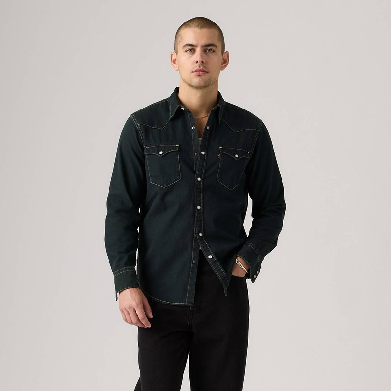 BARSTOW WESTERN DENIM SHIRT 1