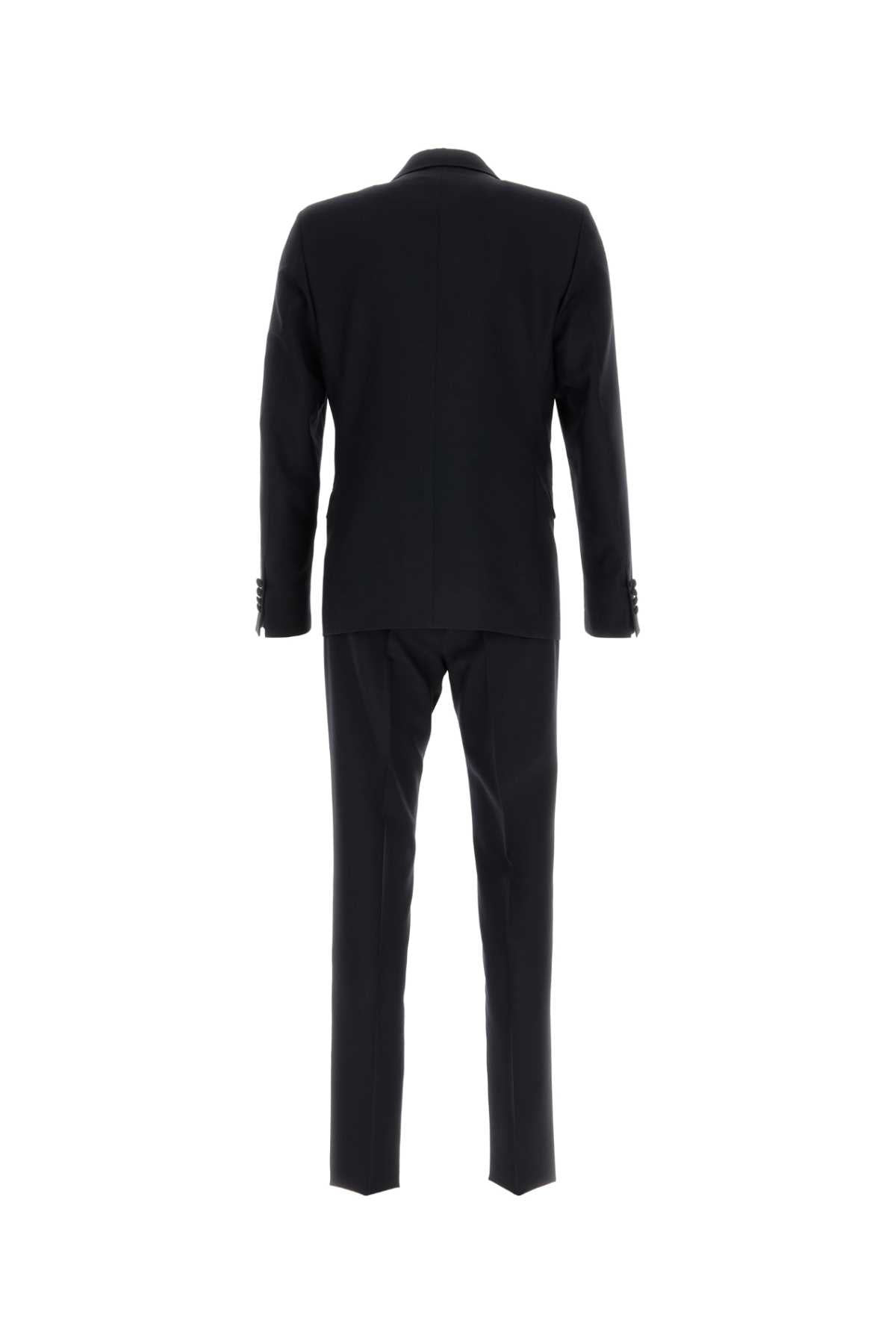 Prada Men Midnight Blue Wool Blend Tuxedo - 2