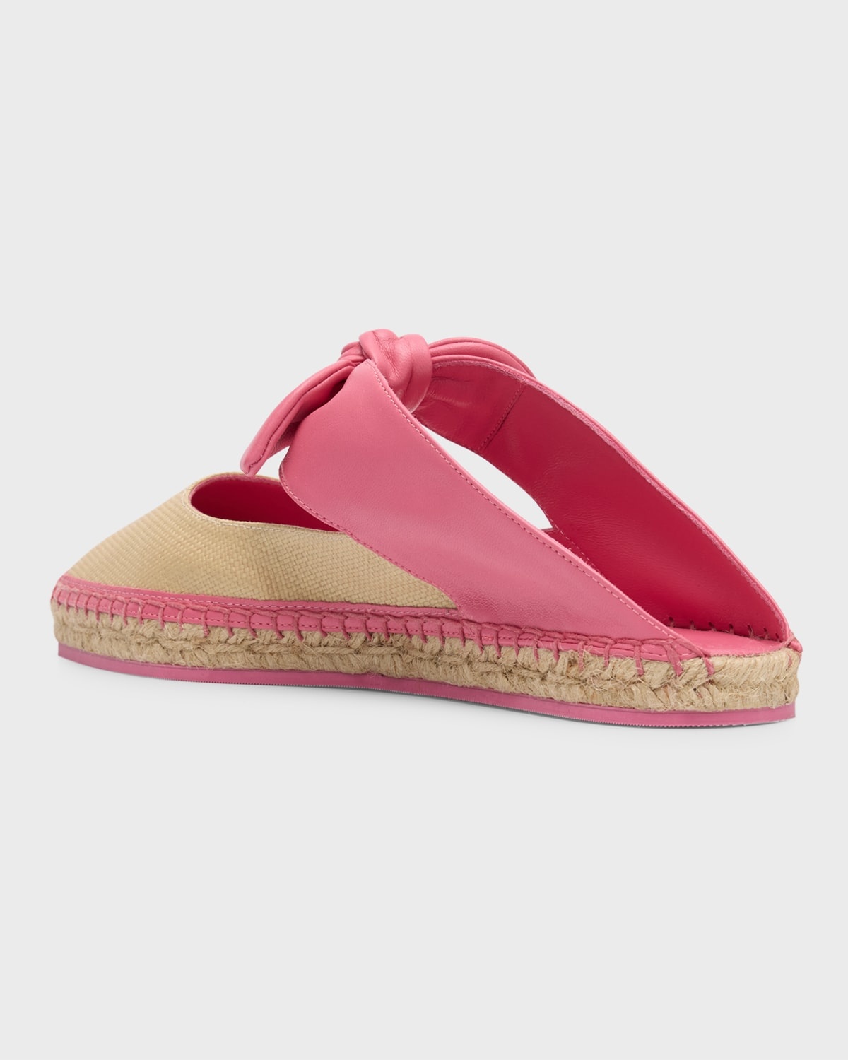 Reka Knotted Bow Espadrille Mules - 4