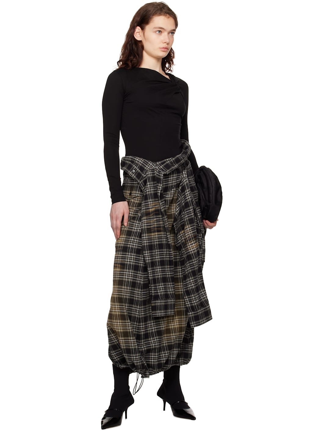 Black Twist Long Sleeve T-shirt - 5