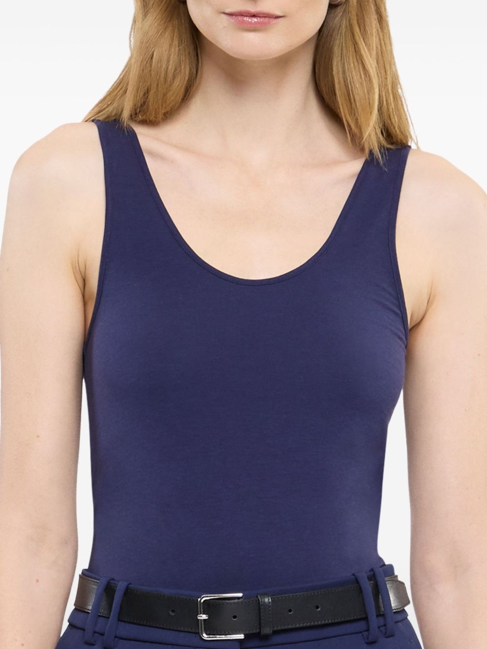 scoop-neck tank top - 5