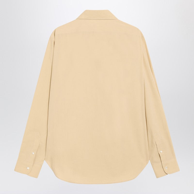 The Row Sand-colored Morgan cotton shirt - 2