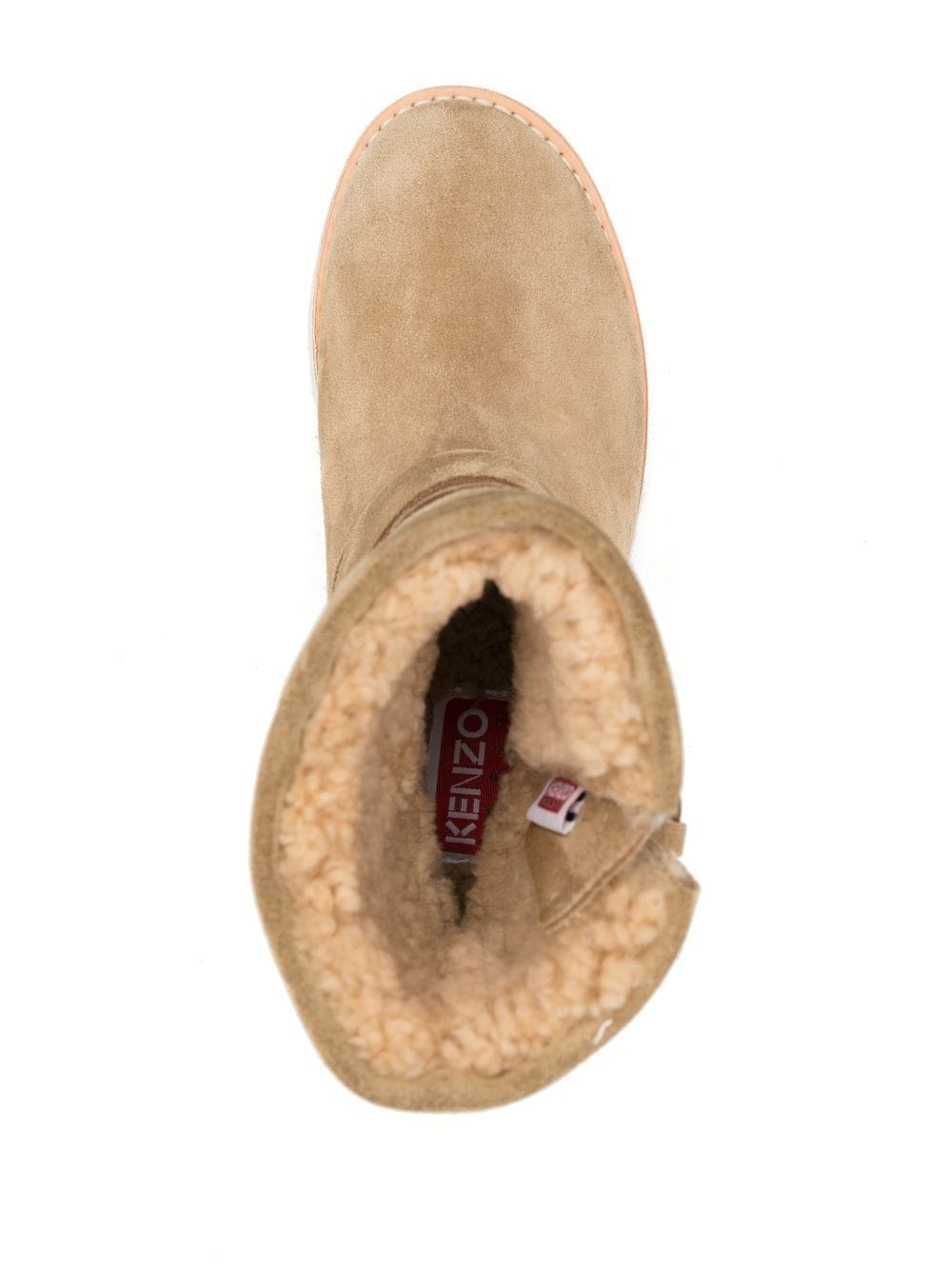 buckle-detail suede boots - 4