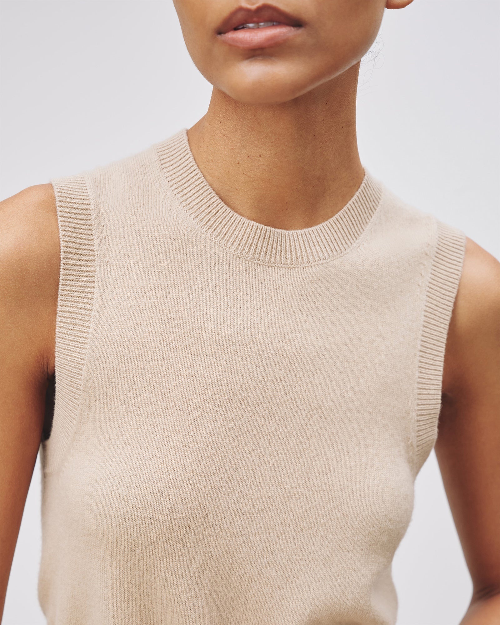 MAY CASHMERE TANK - 3