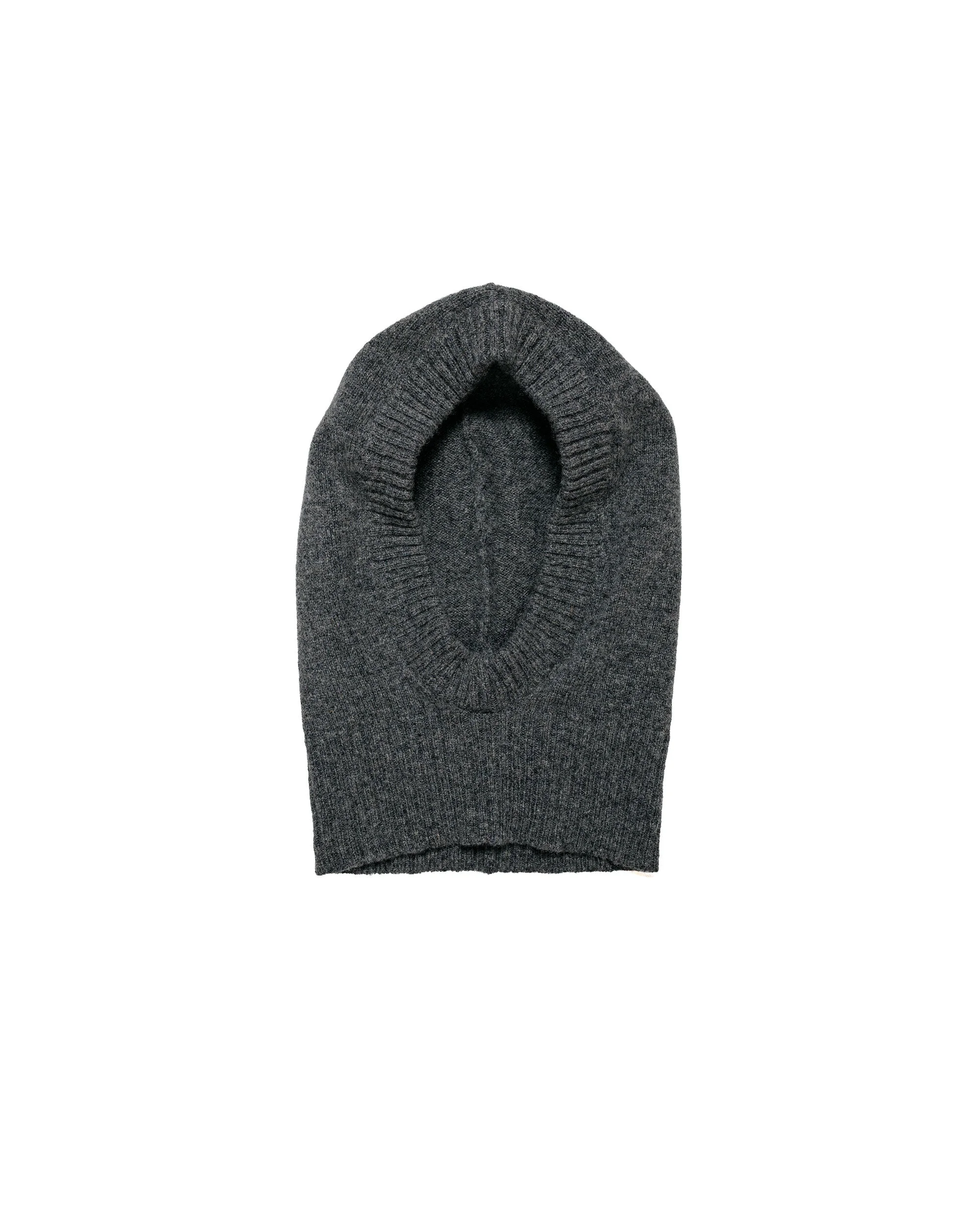 MHL Felted Hood Lambswool Grey Heather - 1