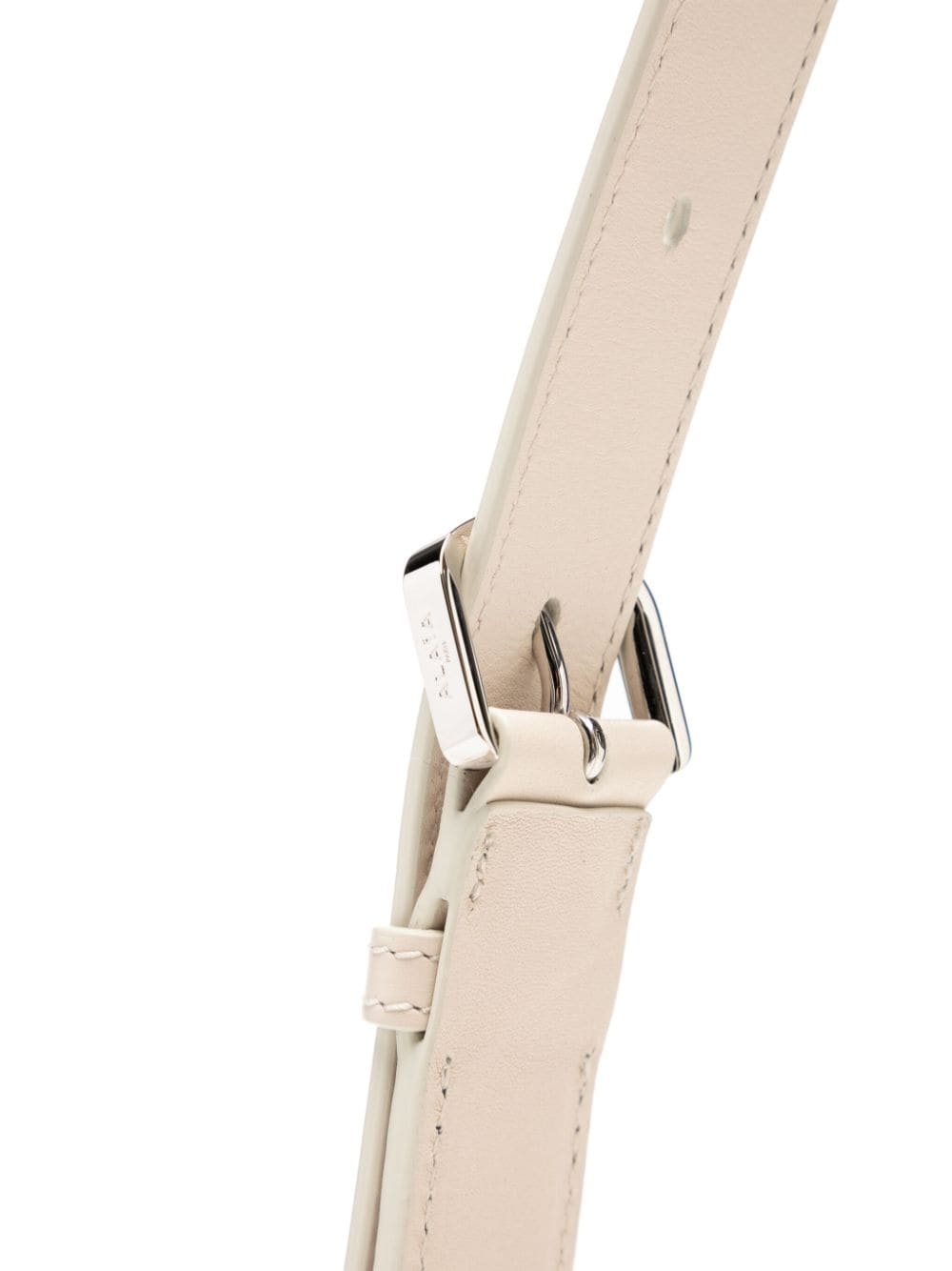 panelled leather shoulder bag - 3