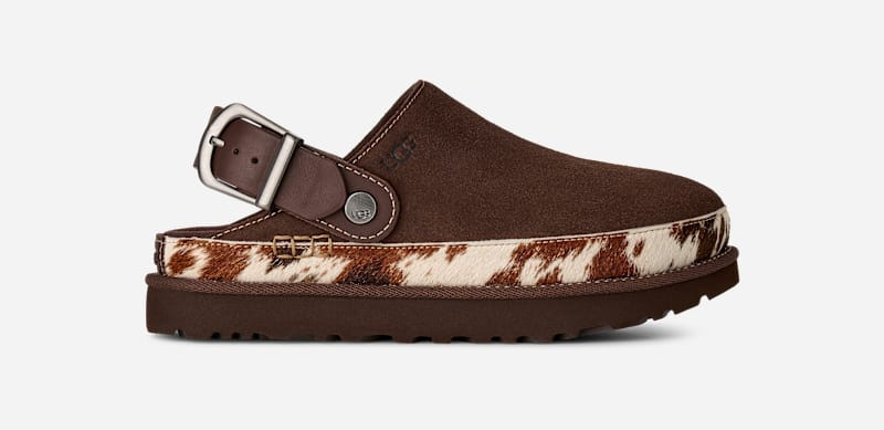 ® Women's Goldenstar Western Clog in Burnt Cedar 1