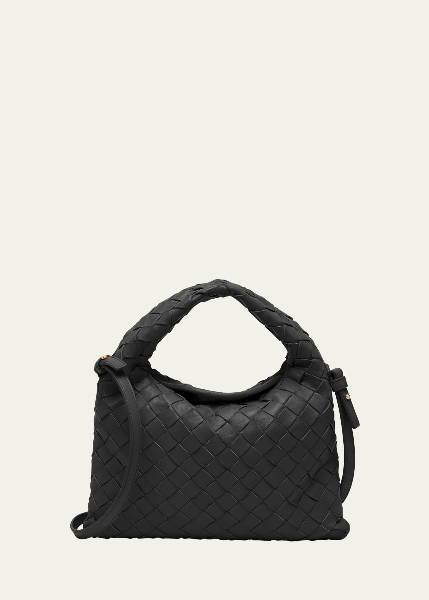 Hop Mini intrecciato Hobo Bag - 1