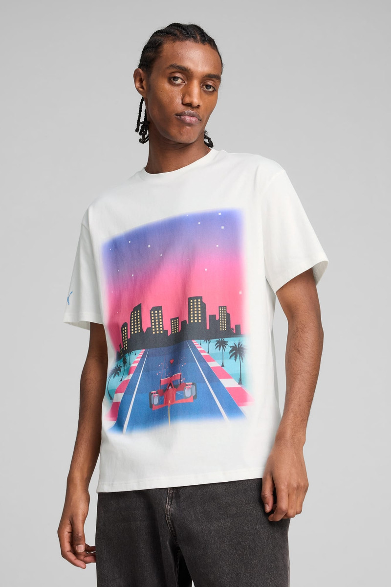 PUMA Scuderia Ferrari Miami Limited Edition Graphic Tee Men outlook