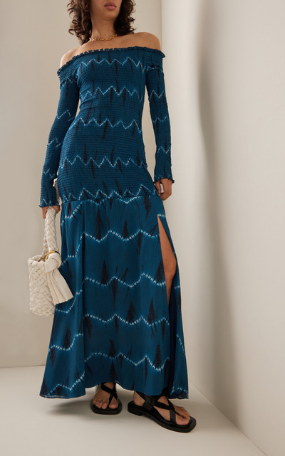 Altuzarra Exclusive Shibuya Dress blue outlook