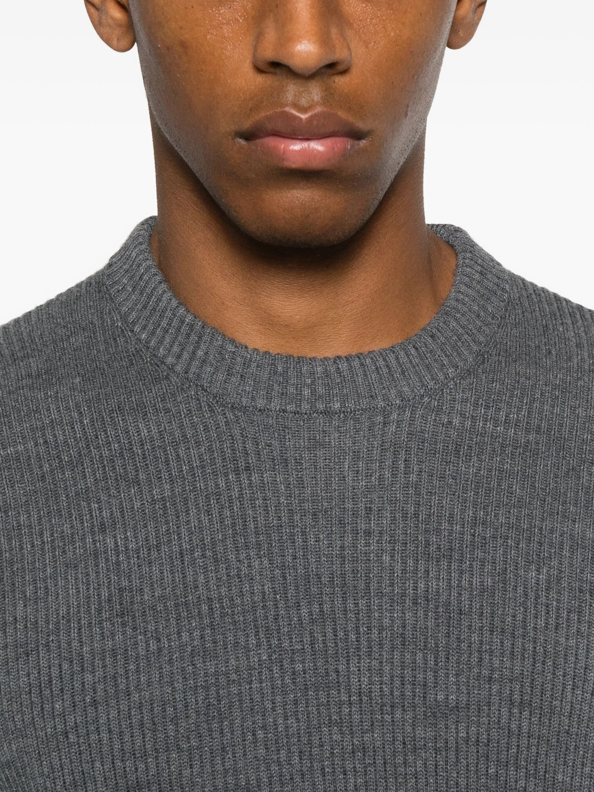 Stone Island Ribbed-knit Logo-patch Sweater - 2