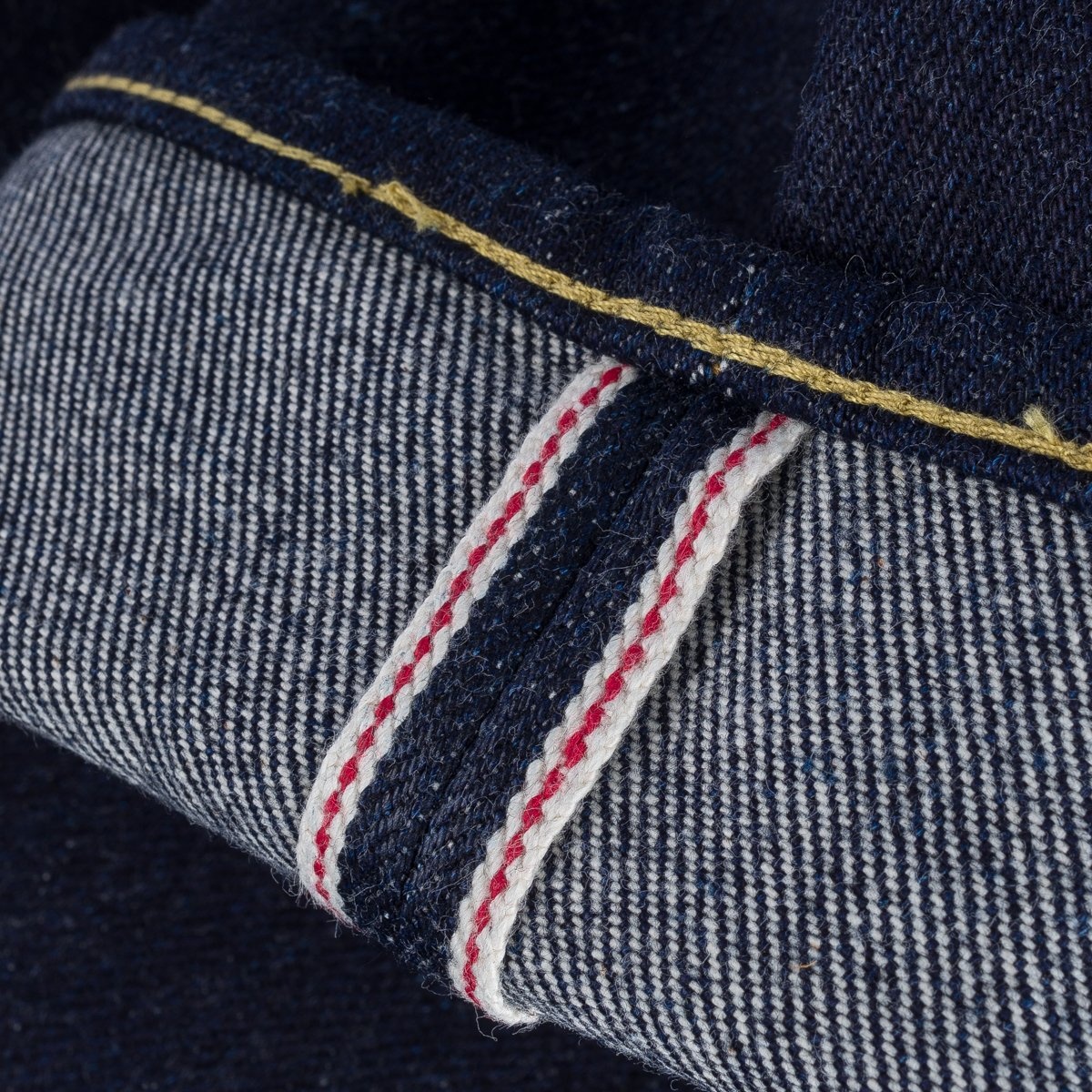 IH-666S-UHR 21/23oz Ultra Heavy Raw Selvedge Denim Slim Straight Indigo - 9
