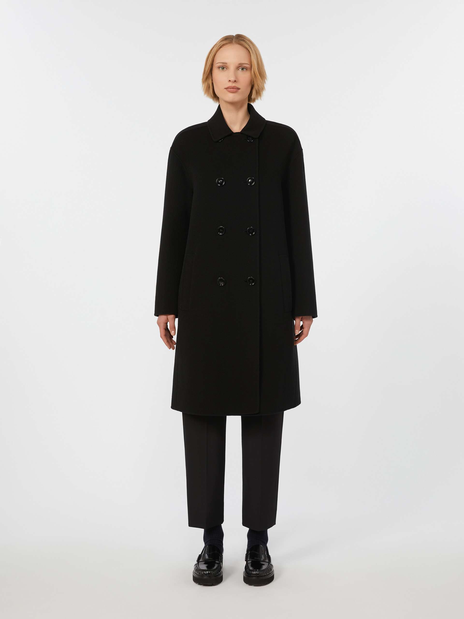 RIBES Double-sided wool coat - 3