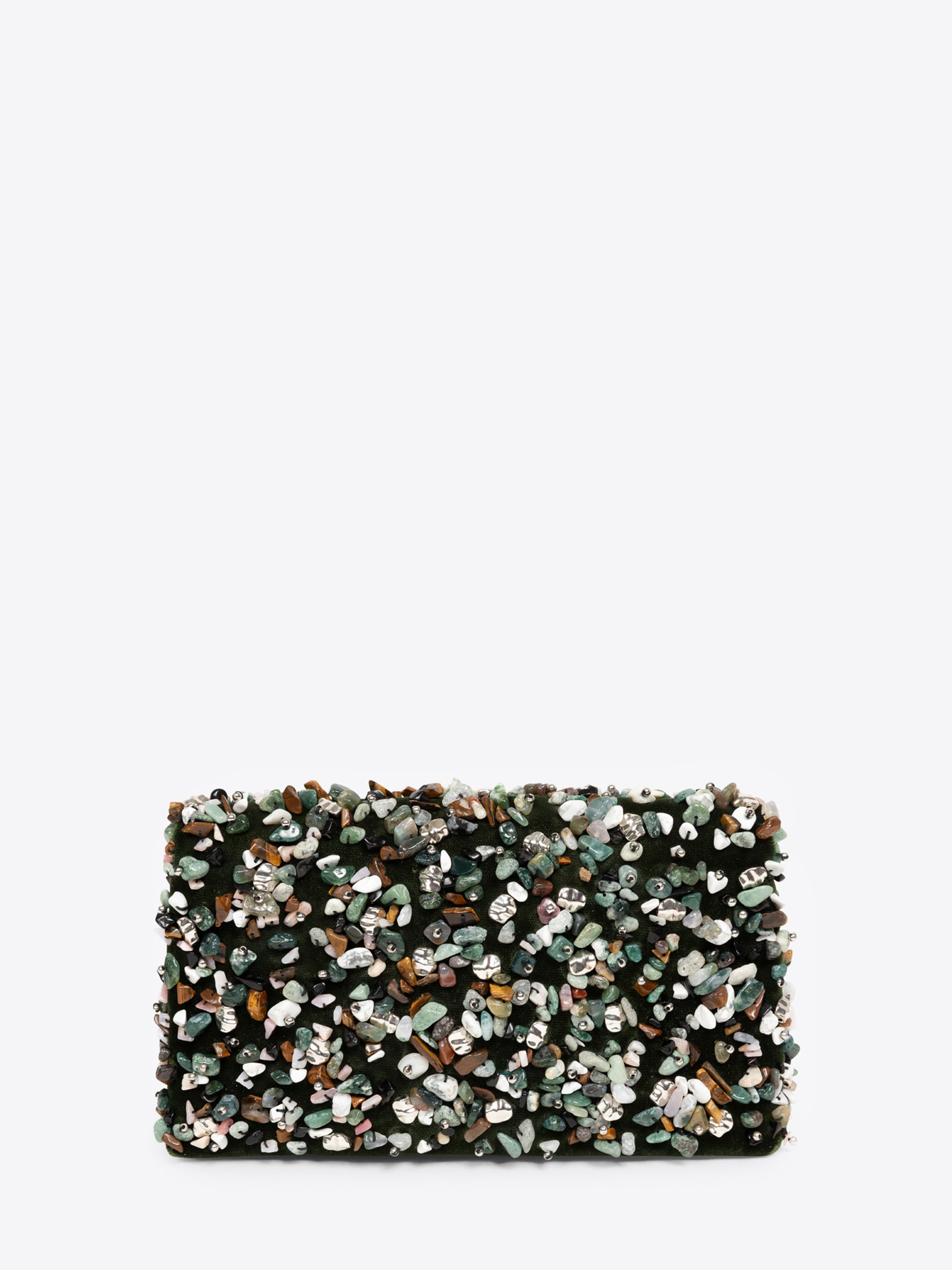 EMBELLISHED ENVELOPE BAG - 4