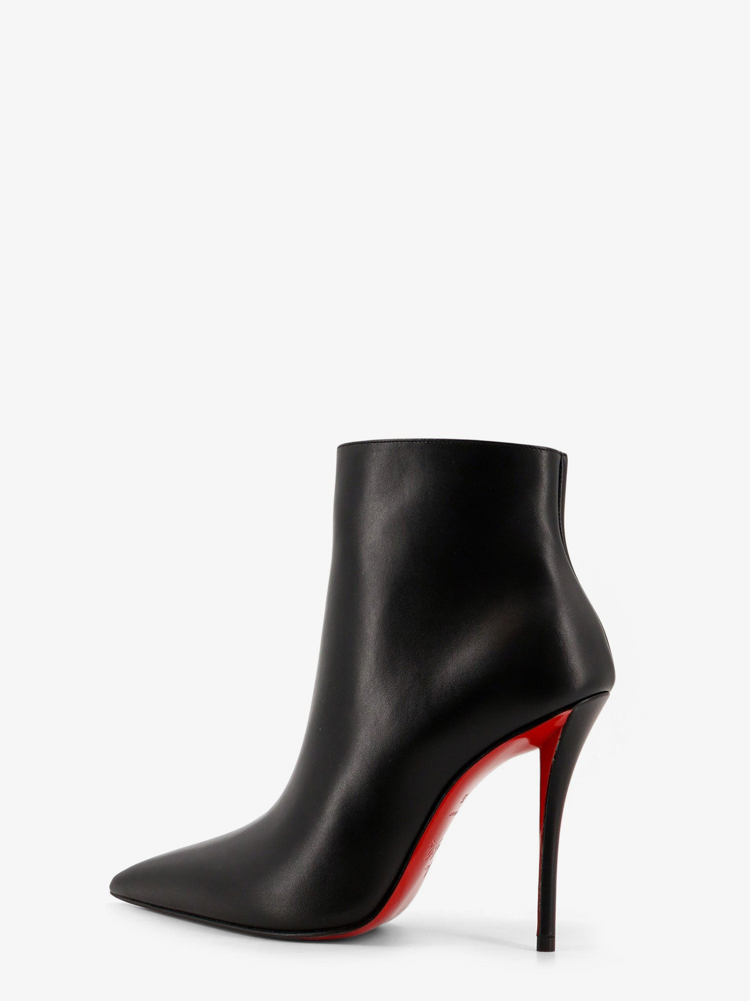 Miss Z Booty Leather Ankle Boots - 3