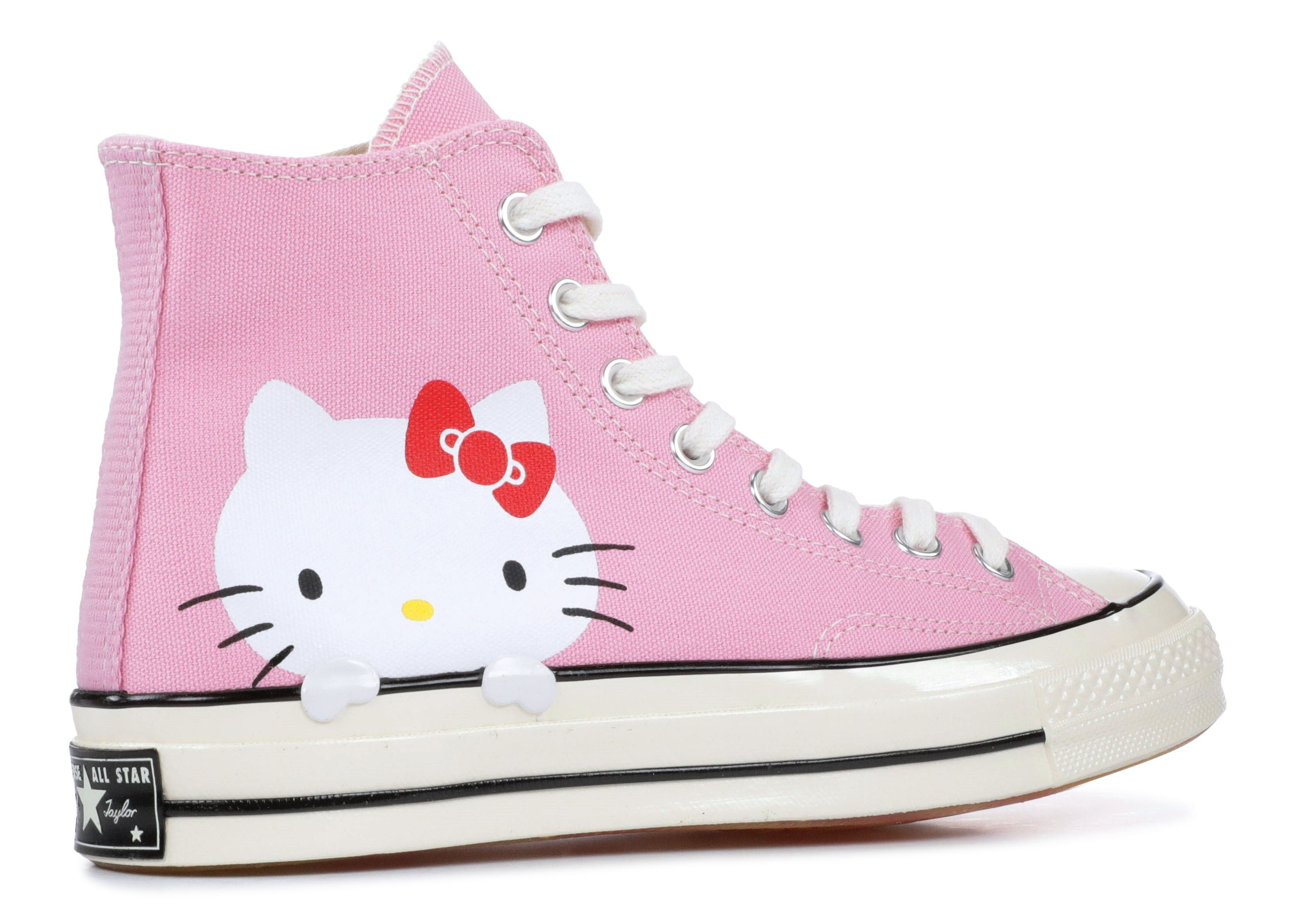 HELLO KITTY X CHUCK 70 CANVAS HI TOP 'PRISM PINK' - 3