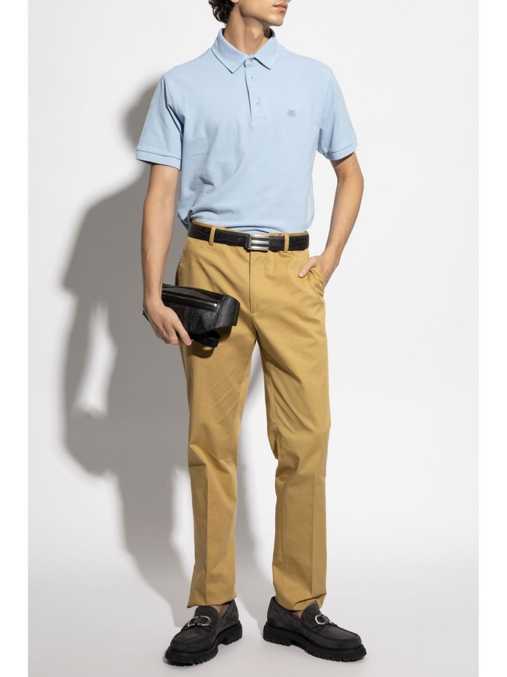 embroidered polo shirt - 2