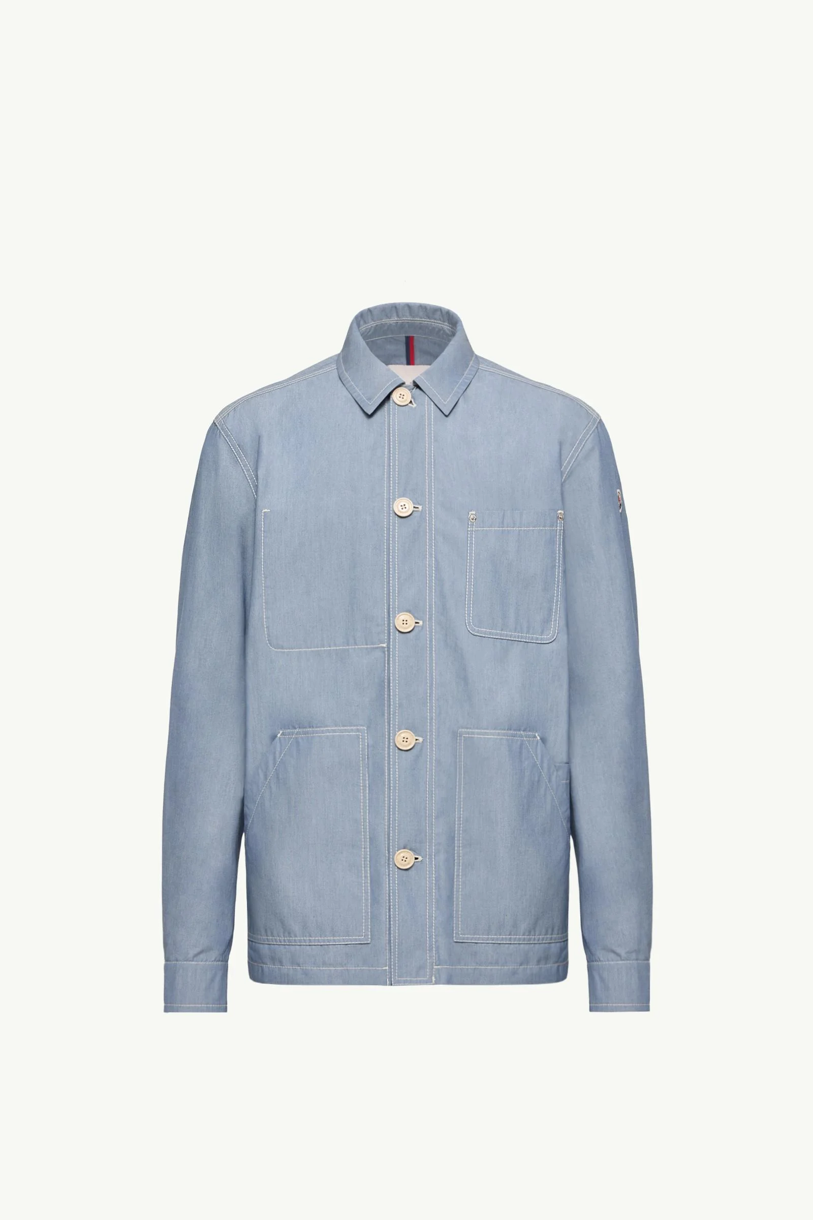 Elorn Chambray Shirt Jacket - 1