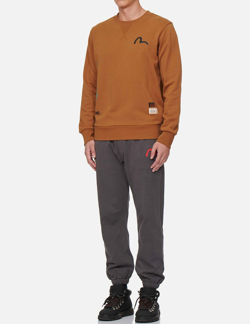 CAMOUFLAGE GODHEAD PRINT SWEATSHIRT 5