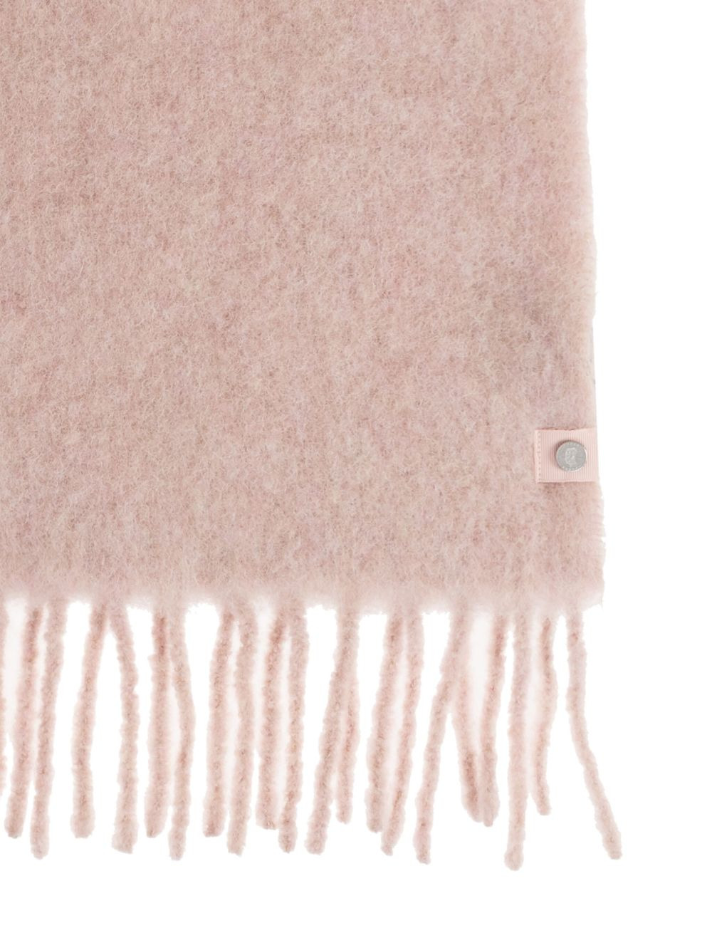 tasselled alpaca scarf - 2