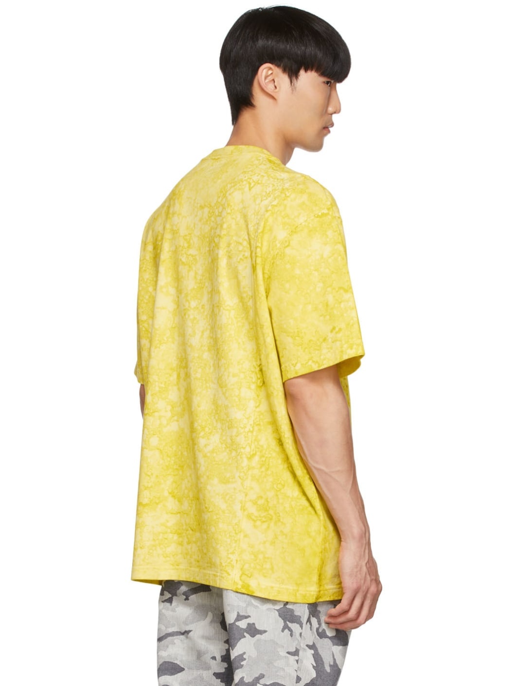 Yellow Cotton T-Shirt - 3