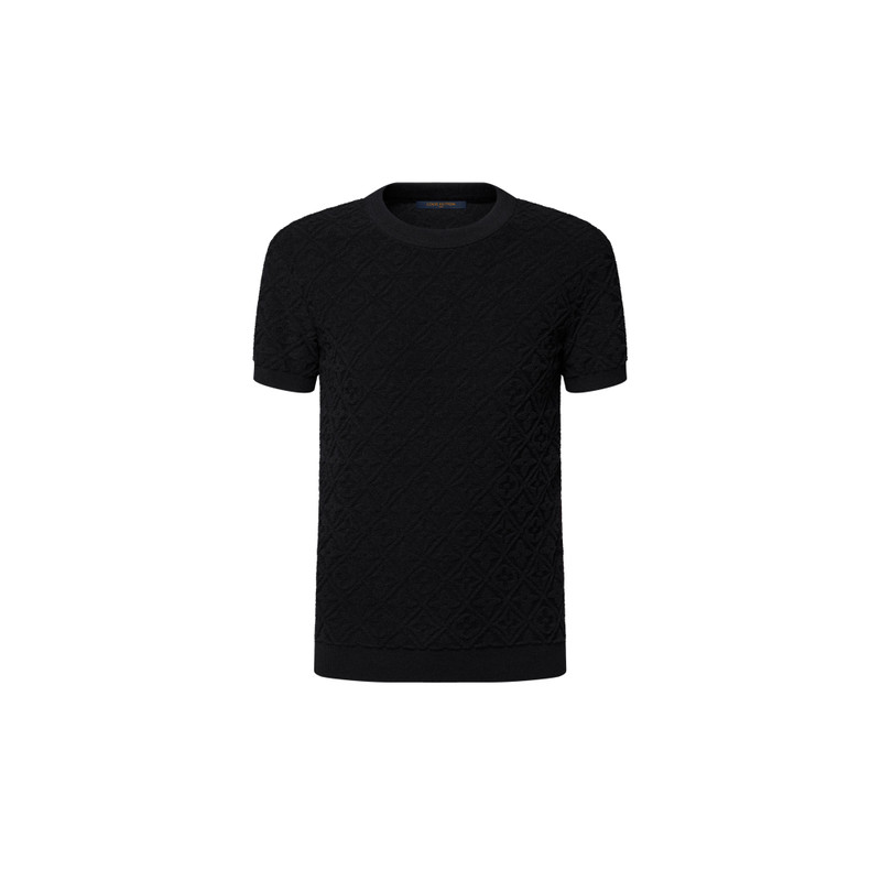 Monogram Flower Toweling Top 1