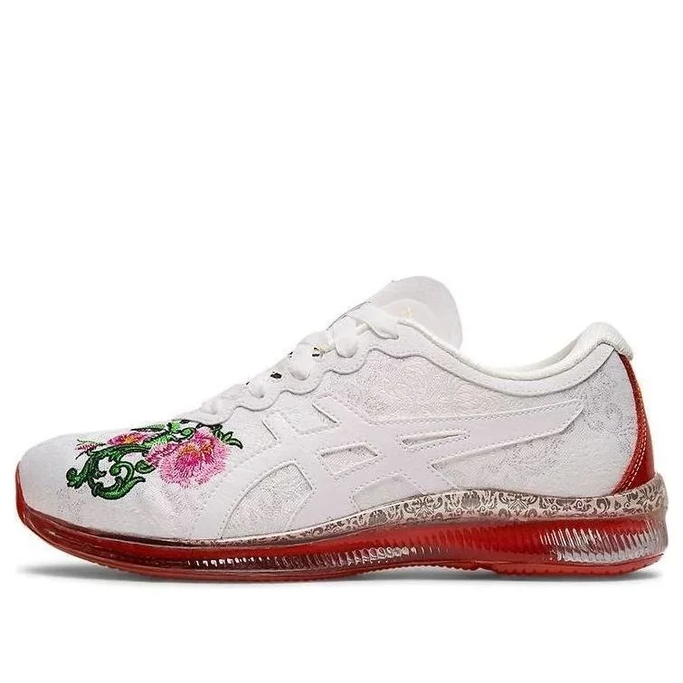 (WMNS) ASICS Gel Quantum Infinity Future Renaissance 'White Red' 1022A118-100 - 1