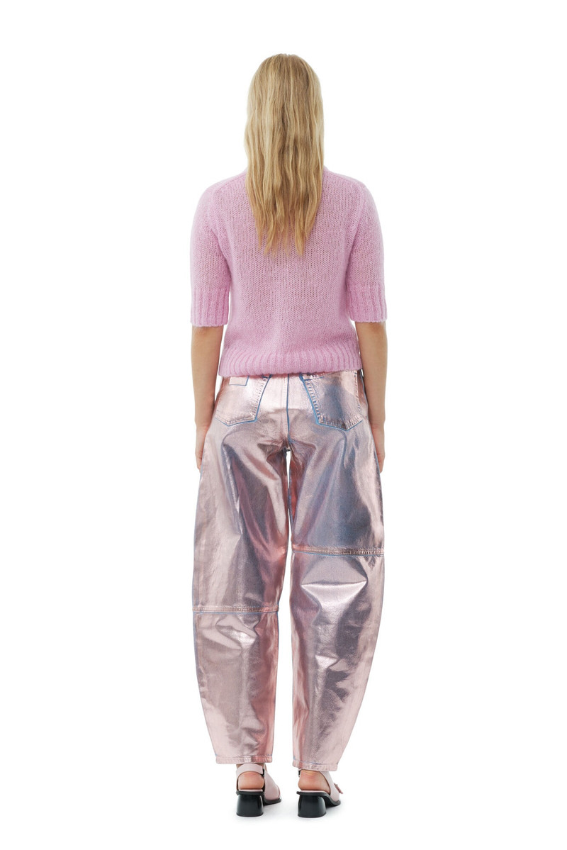 LILAC FOIL STARY JEANS 6