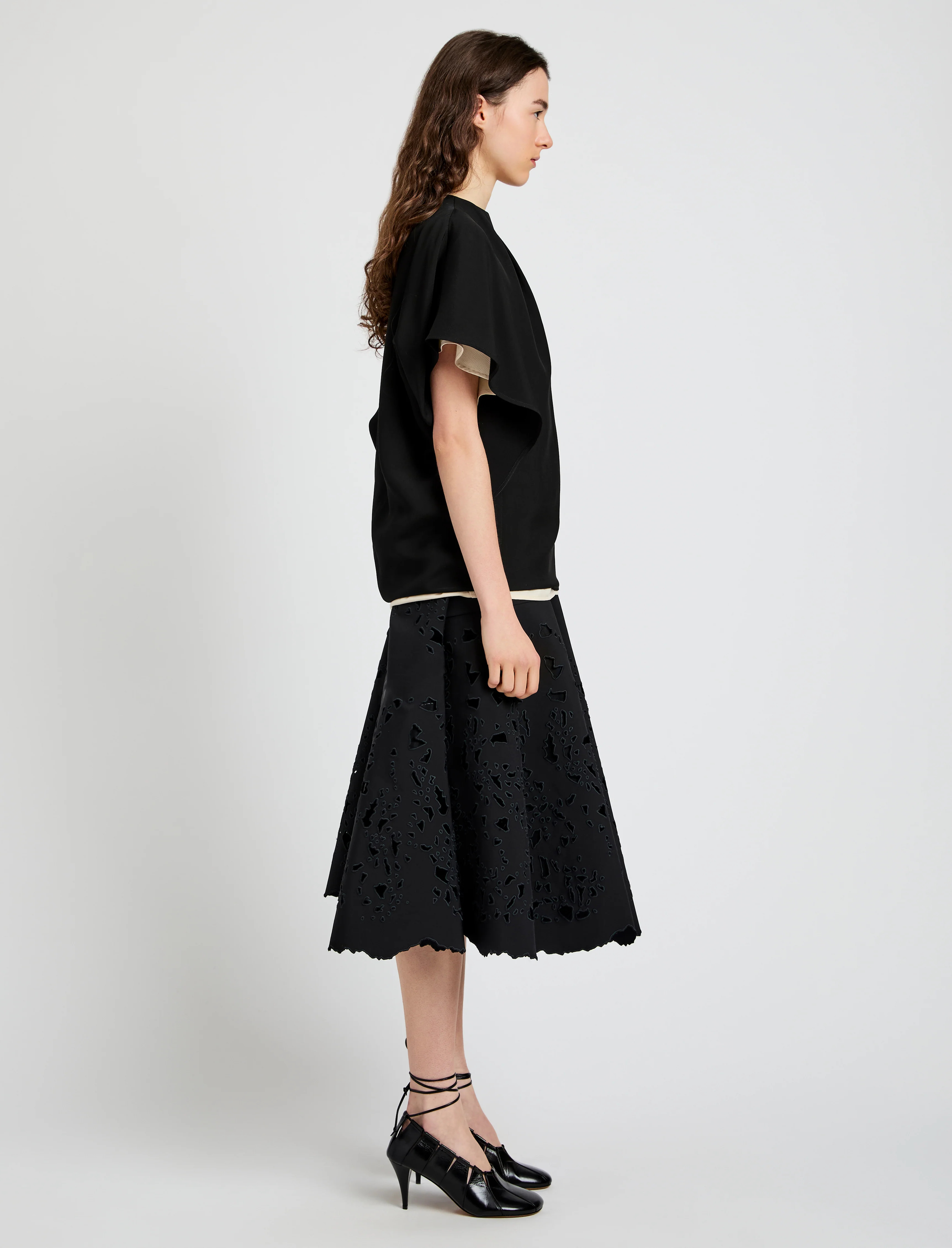 Olene Skirt in Broderie Anglaise - 3